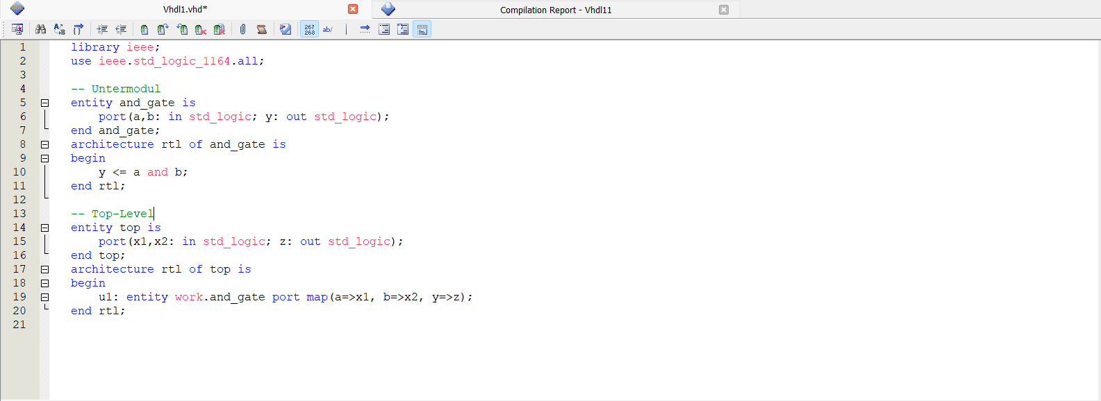 UND-Schaltung Grafik